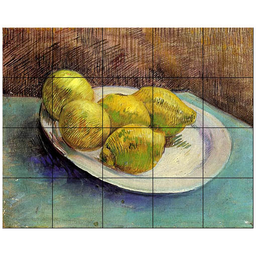 Van Gogh "Lemons on Plate"